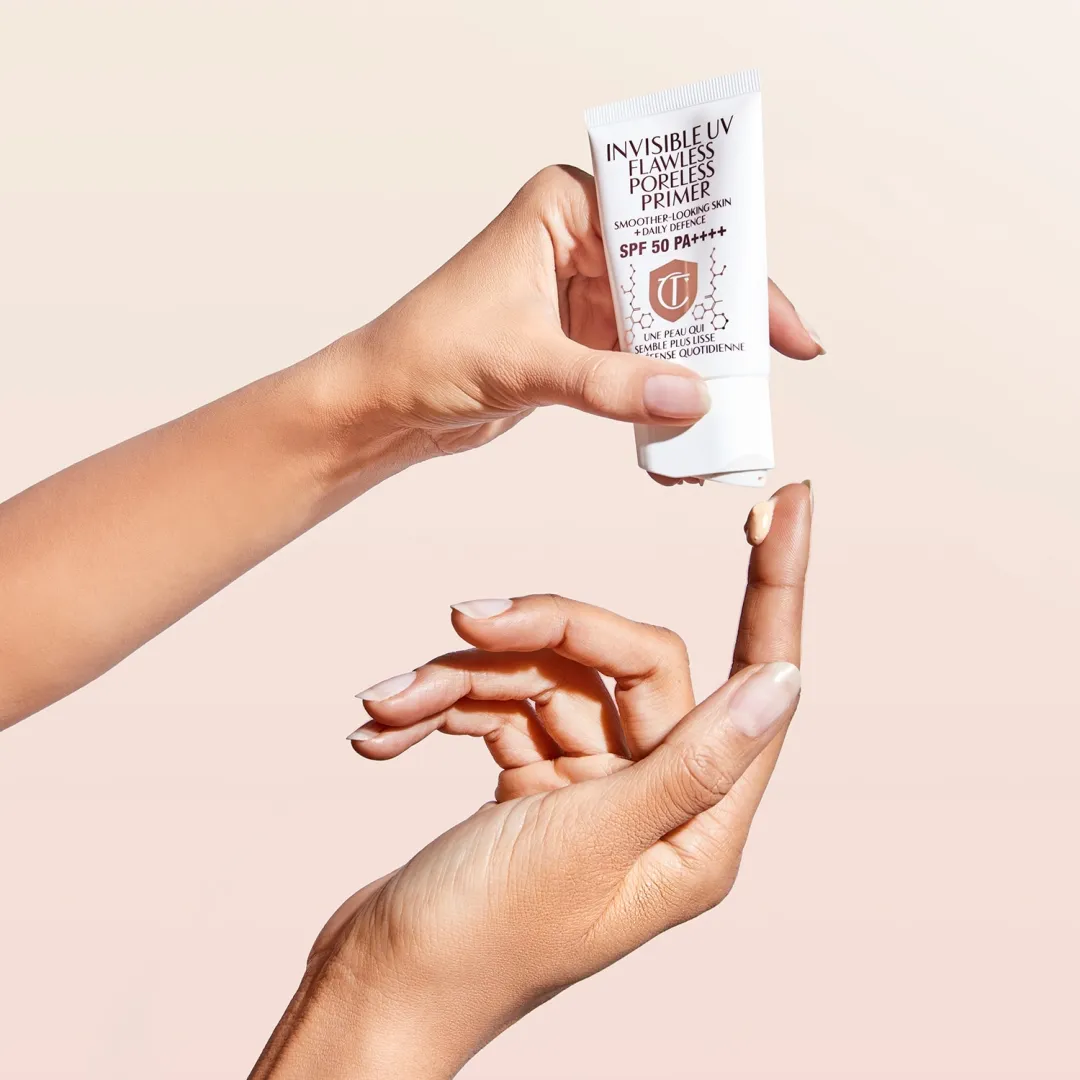 Набір для підготовки та фіксації макіяжу Charlotte Tilbury Airbrush Flawless Protect, Prime + Set Kit