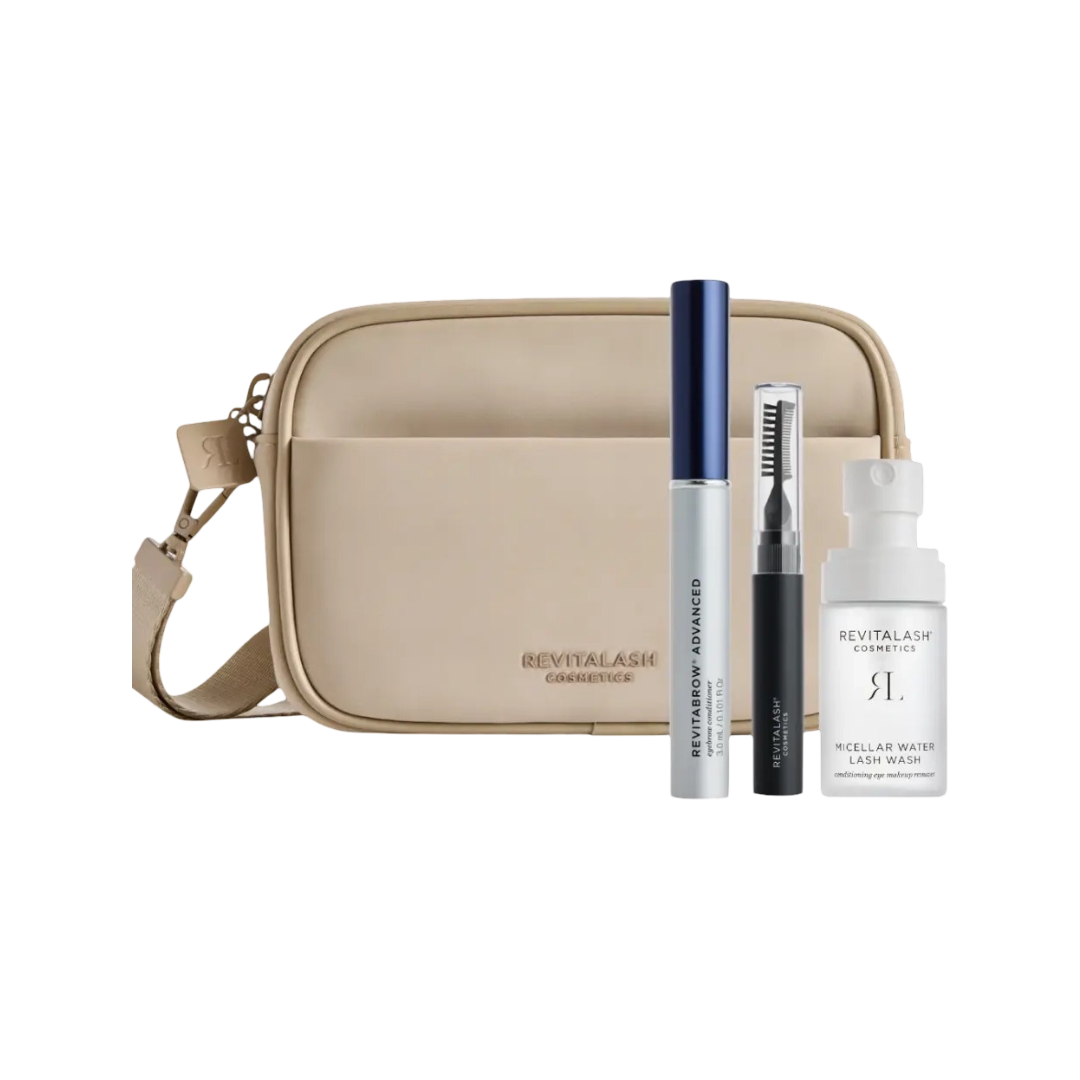 Лімітований подарунковий набір по догляду за бровами REVITALASH Strengthen & Define Brow Collection 