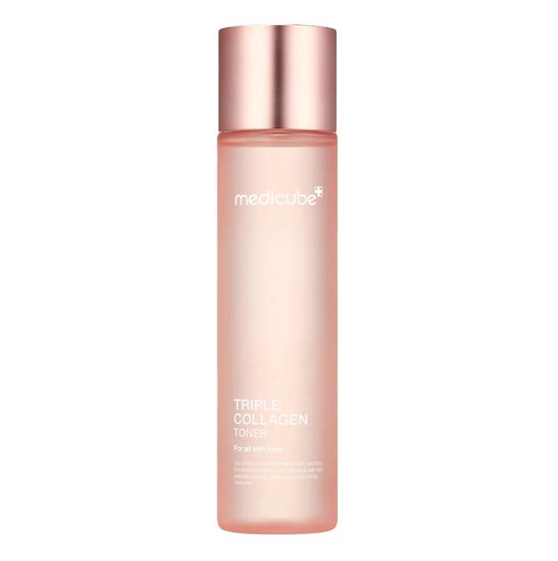 Зволожувальний тонер з колагеном та гіалуроновою кислотою Medicube Triple Collagen Toner, 140 мл