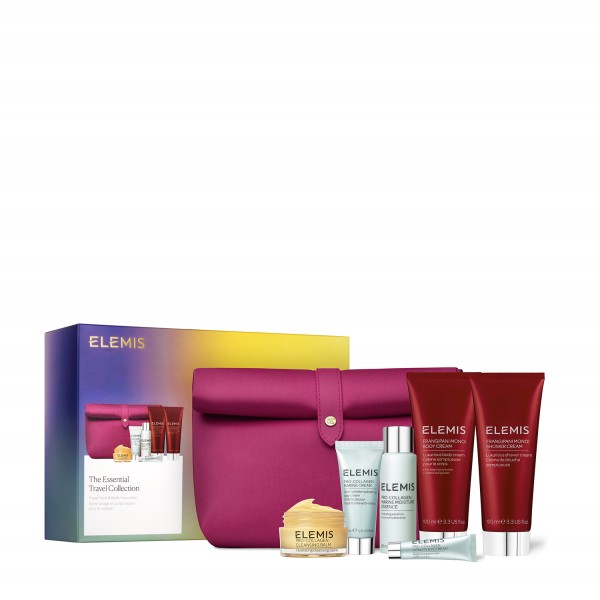 Колекція Фаворитів для обличчя та тіла у люкс косметичці The Essential Travel Collection ELEMIS