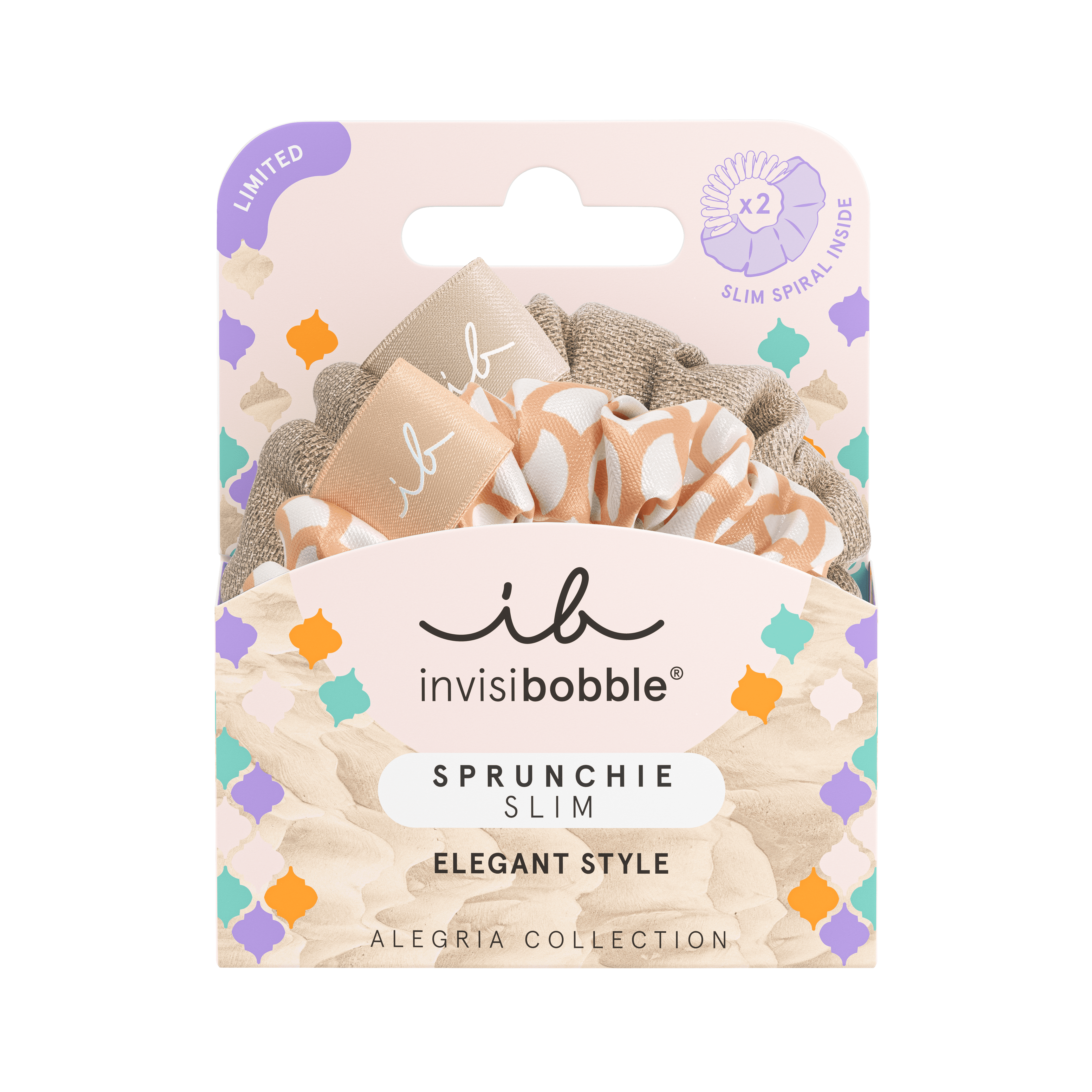 Резинка-браслет для волосся invisibobble Sprunchie Slim  - Alegria Rooting for You