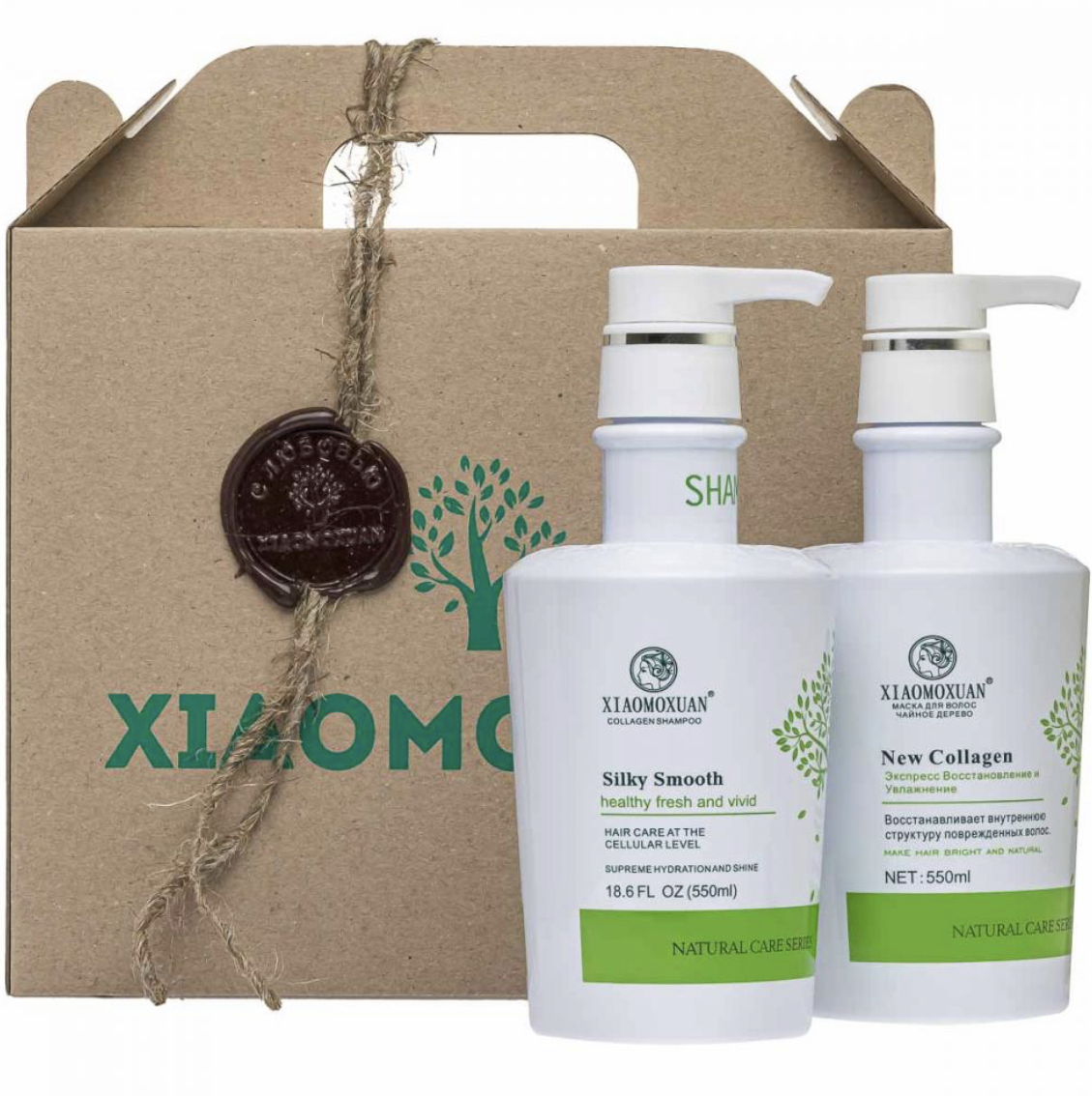Подарунковий набір для волосся з колагеном Xiaomoxuan Collagen Hair Set №1 