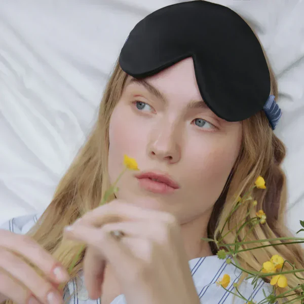 Маска для сну шовкова MOLODO Silk Sleep Mask Forest Moss