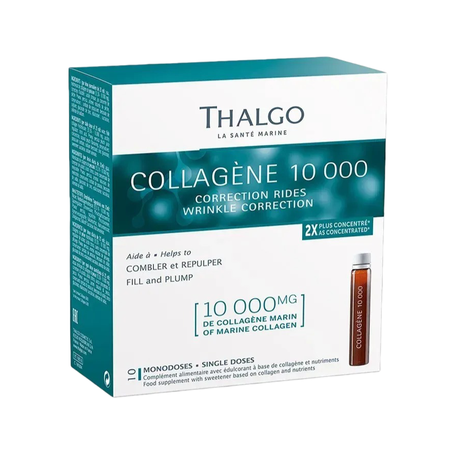 Активатор колагену коректор зморшок Thalgo Collagène 10 000 Wrinkle Correcting 10×25 мл