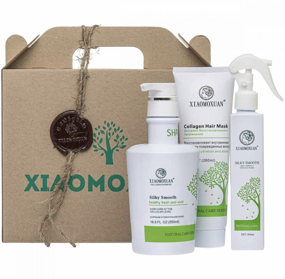 Подарунковий набір для волосся з колагеном Xiaomoxuan Collagen Hair Set №4 