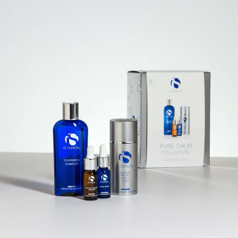 Набір для заспокоєння чутливої шкіри iS Clinical Pure Calm Collection