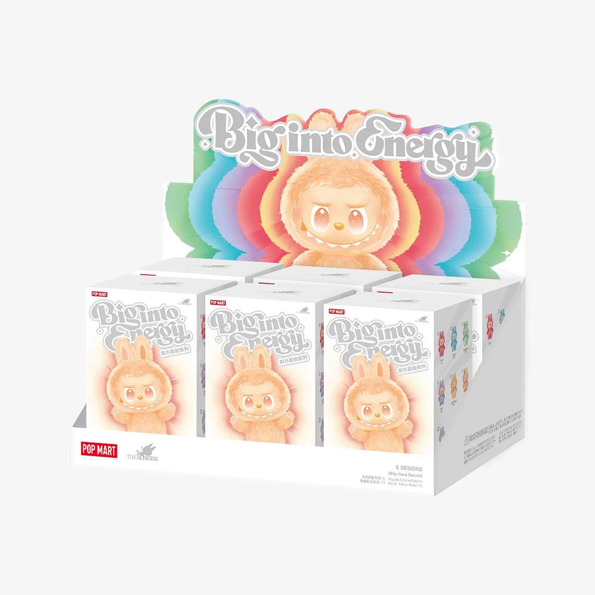 Іграшка-сюрприз Labubu Pop Mart The Monsters Big into Energy Series-Vinyl Plush Pendant Blind Box