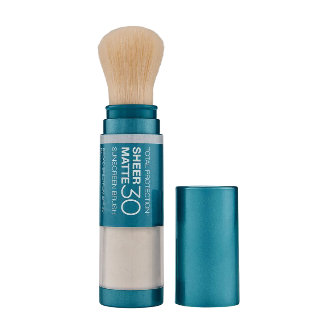 Colorescience Матируюча сонцезахисна пудра Sunforgettable total protection sheer matte sunscreen brush SPF 30