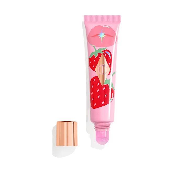Зволожуюча олія для губ UNREAL LIPS HEALTHY GLOW NECTAR OIL Charlotte Tilbury - JUICYLICIOUS STRAWBERRY VANILLA