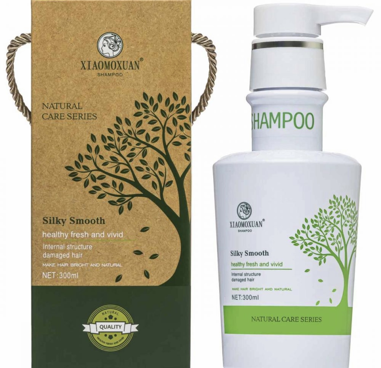 Шампунь з чайним деревом Xiaomoxuan Silky Smooth Shampoo 300ml 