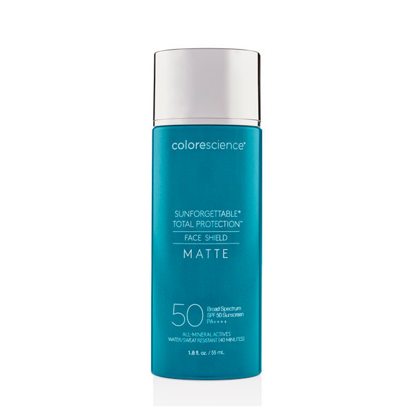 Сонцезахисний крем для обличчя з матуючим ефектом Colorescience Sunforgettable Face Shield Matte SPF 50, 55 мл