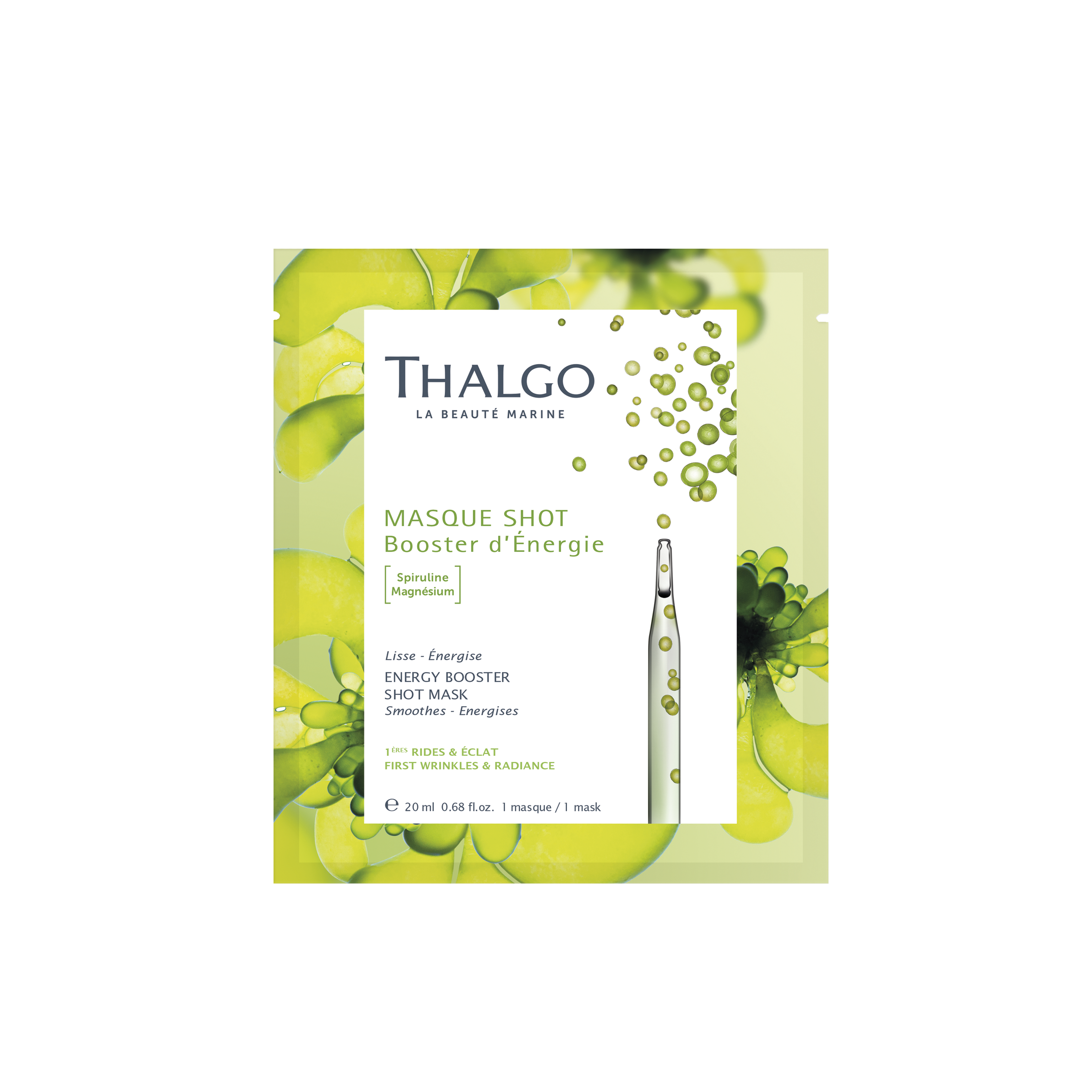 Маска "Єнергетична стимулююча" Морська ін'єкція THALGO Energy Booster Shot Mask