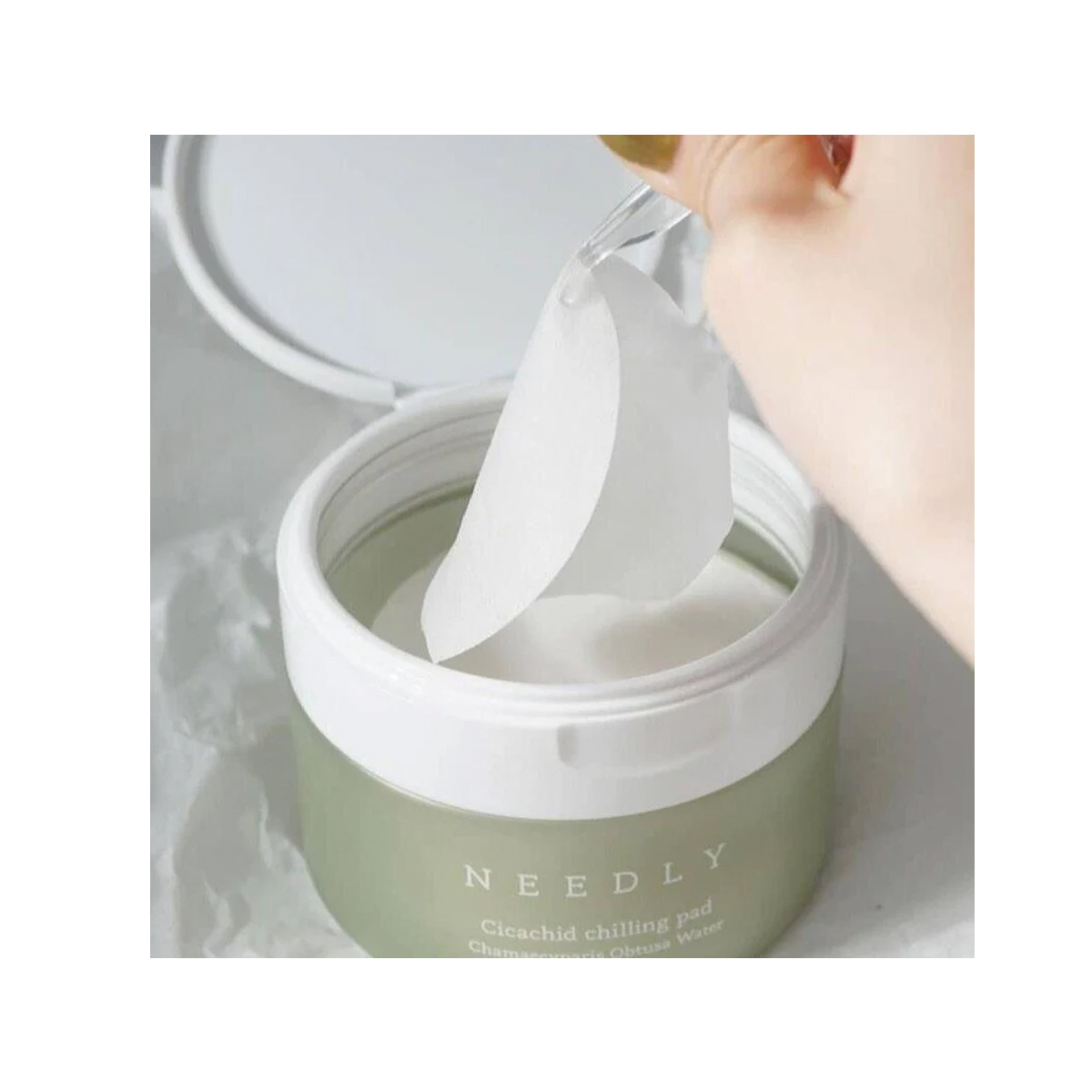 Тонер-пади для заспокоєння шкіри Needly Cicachid Chilling Pad, 70 шт