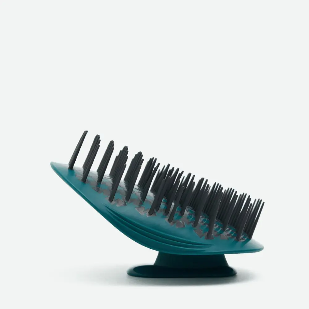 Щітка для кучерявого та хвилястого волосся смарагдовManta Brush Kinks, Coils & Curls Soft Teal, 1 шт