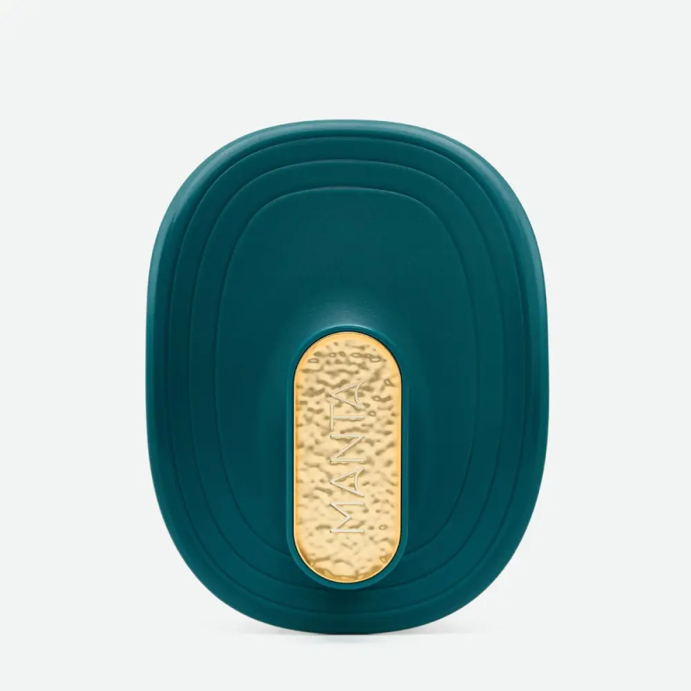 Щітка для кучерявого та хвилястого волосся смарагдовManta Brush Kinks, Coils & Curls Soft Teal, 1 шт