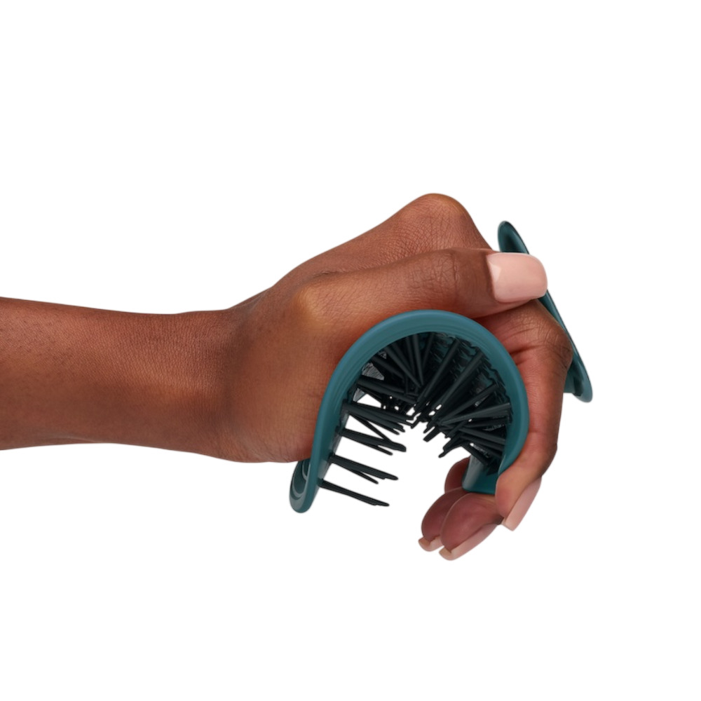 Щітка для кучерявого та хвилястого волосся смарагдовManta Brush Kinks, Coils & Curls Soft Teal, 1 шт
