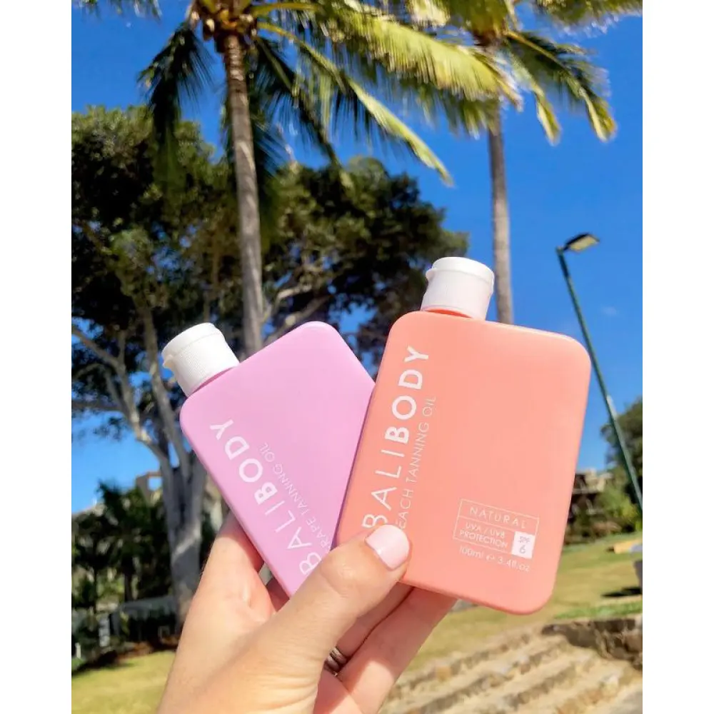 Олія для засмаги з екстрактом персика Bali Body Peach Tanning Oil SPF6, 100 мл