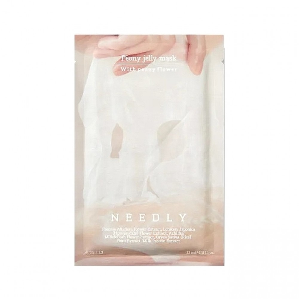 Освітлююча тканинна маска Needly Peony Jelly Mask