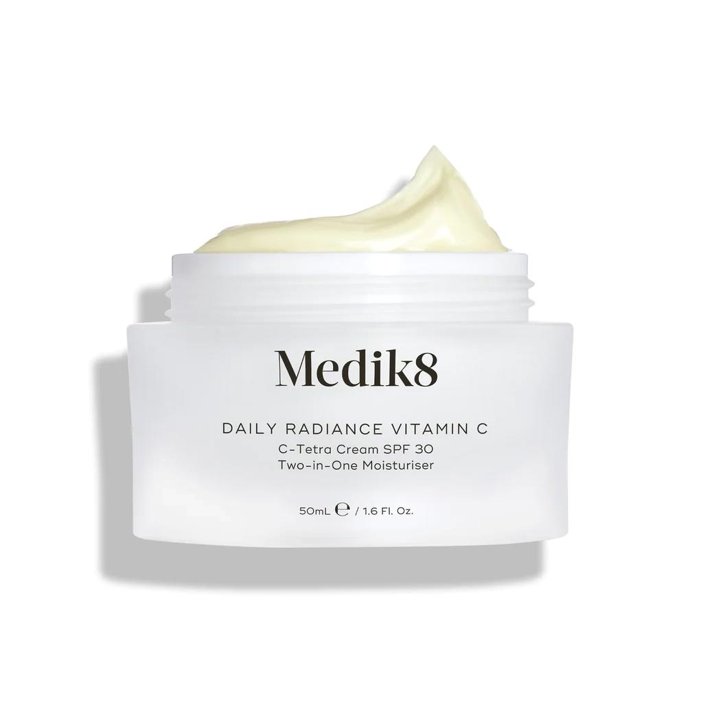 Антиоксидантний зволожувальний крем C-Tetra з SPF 30 Medik8 Daily Radiance Vitamin C