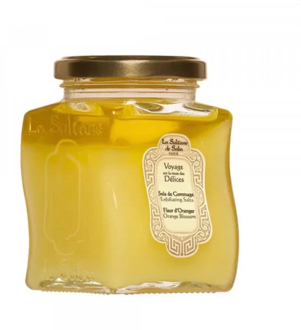 Сольовий скраб для тіла KFO , 300 мл/ Exfoliating Salts Fleur D'Oranger  La Sultan de Saba