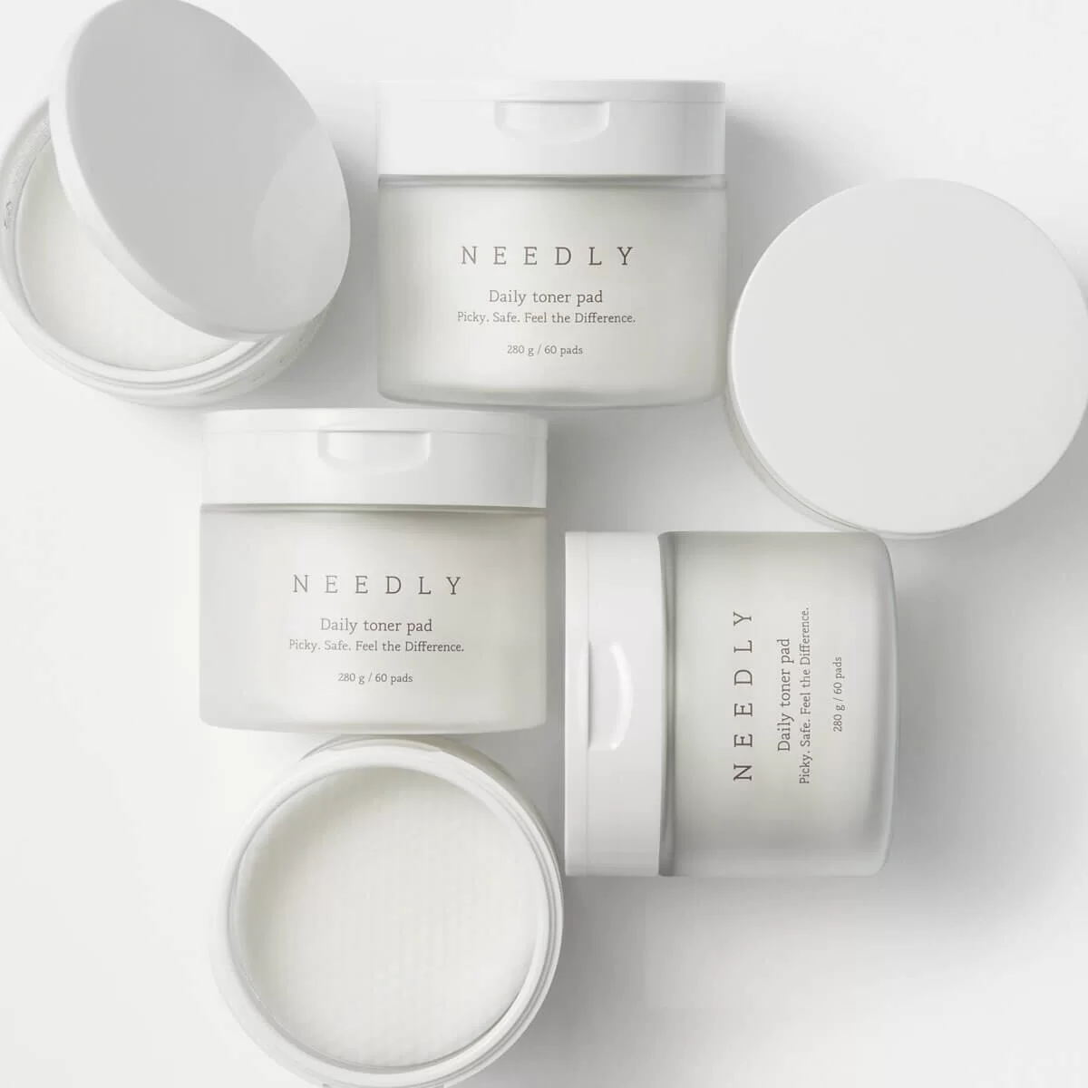 Тонер-пади для обличчя Needly Daily Toner Pad, 80 шт