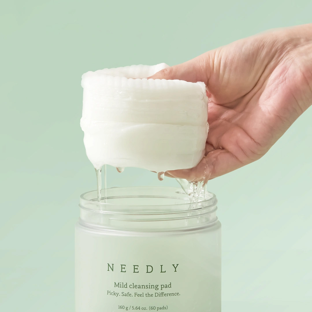 Очищувальні пади для обличчя Needly Mild Cleansing Pad, 60 шт