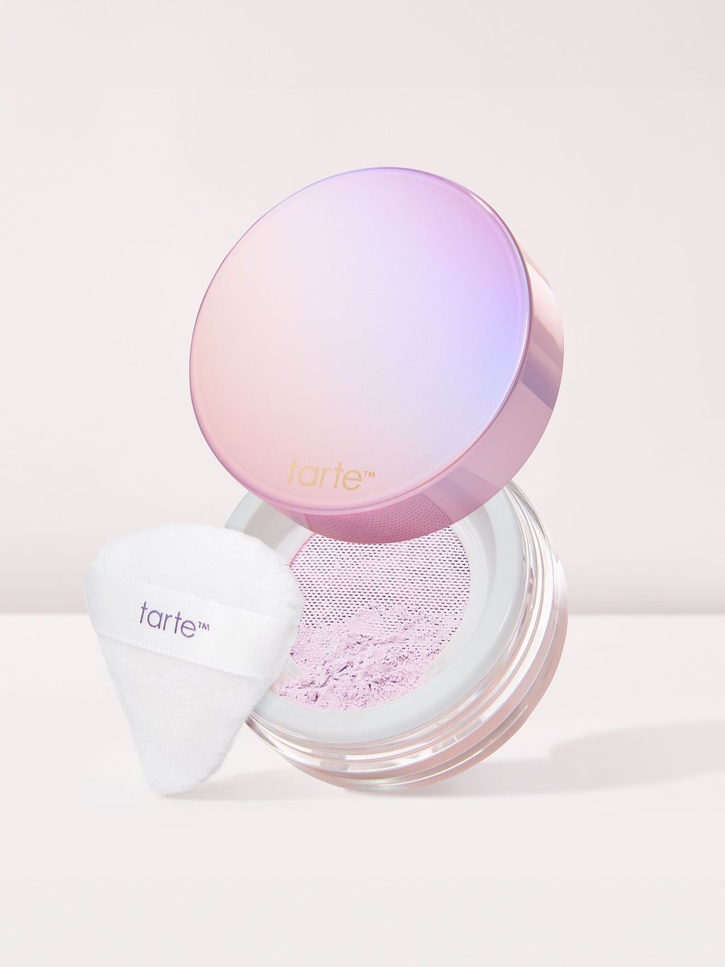 Фіксуюча та освітлююча пудра Tarte Creaseless setting & rightening powder - lavender