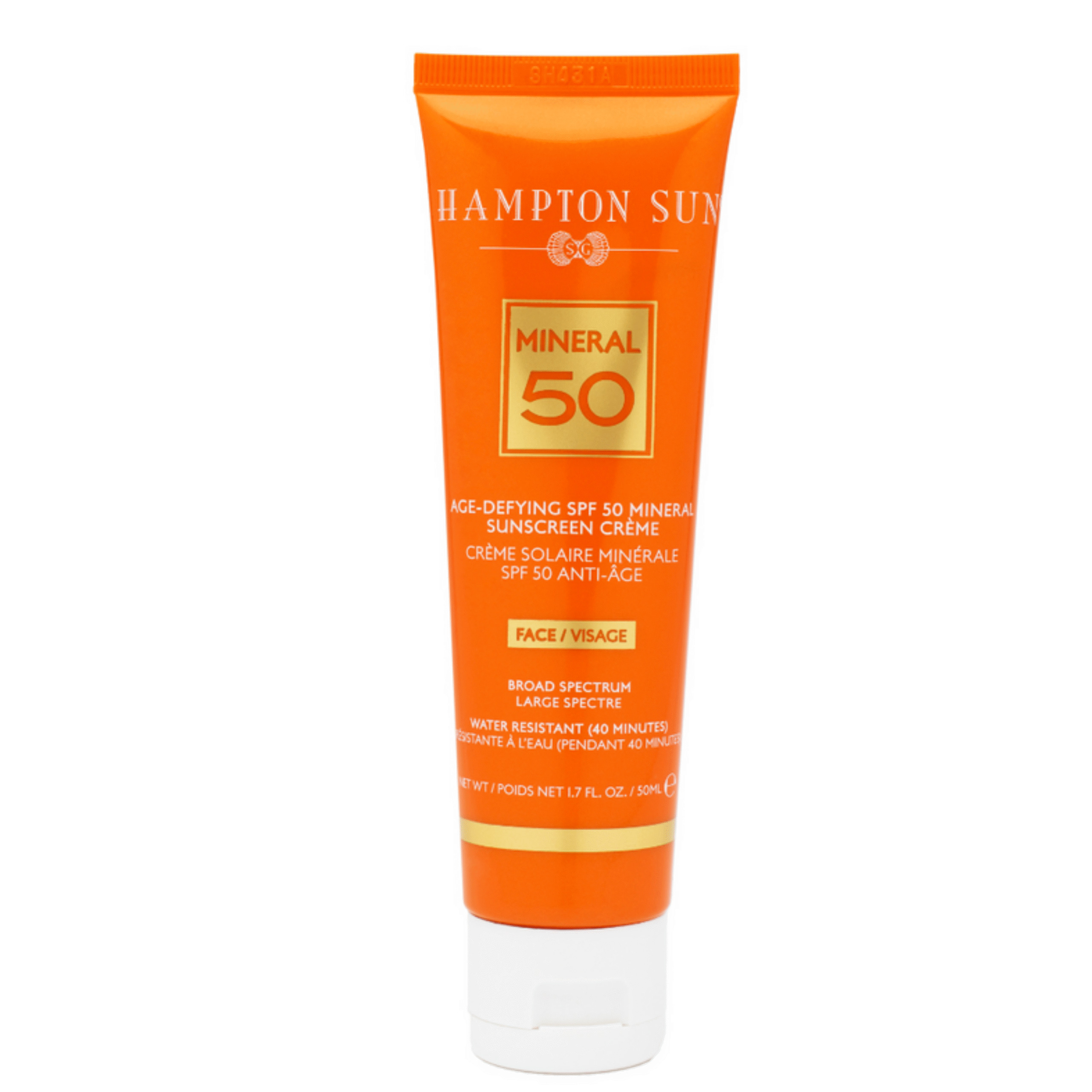 Сонцезахисний крем для обличчя Hampton Sun Mineral Face SPF 50, 50 мл