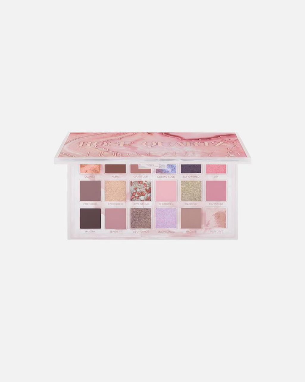 Палетка тіней Rose Quartz Eyeshadow Palette HUDA BEAUTY