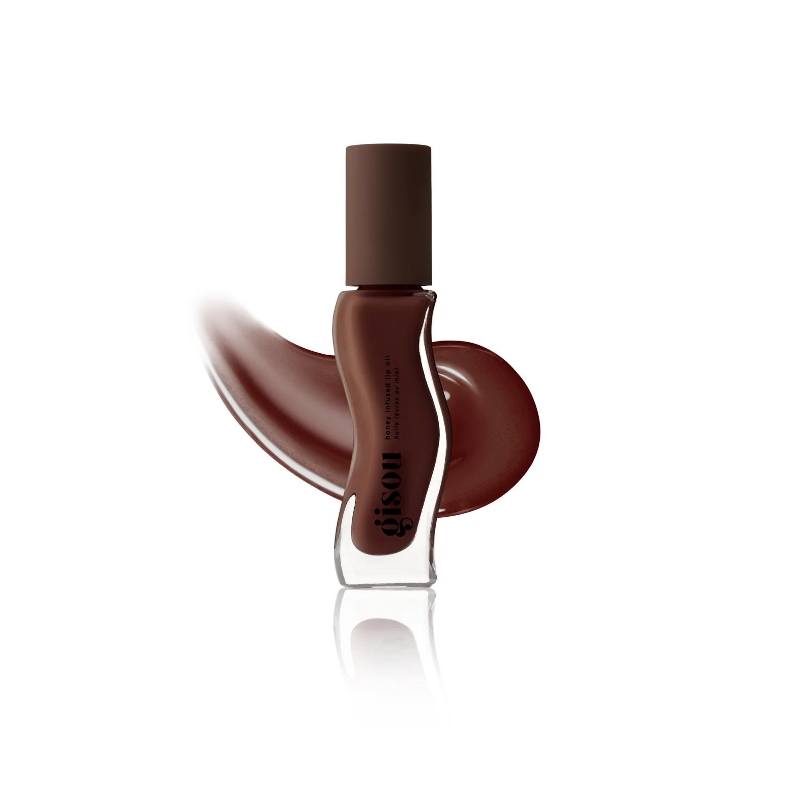 Тонована олія для губ Gisou Fall Honey Infused Lip Oil 8 мл - Milky Mocha