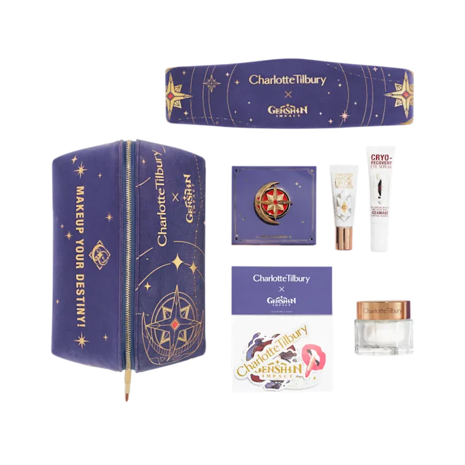 Набір декоративної та доглядової косметики Charlotte Tilbury x Genshin Impact Starry Miracle Box
