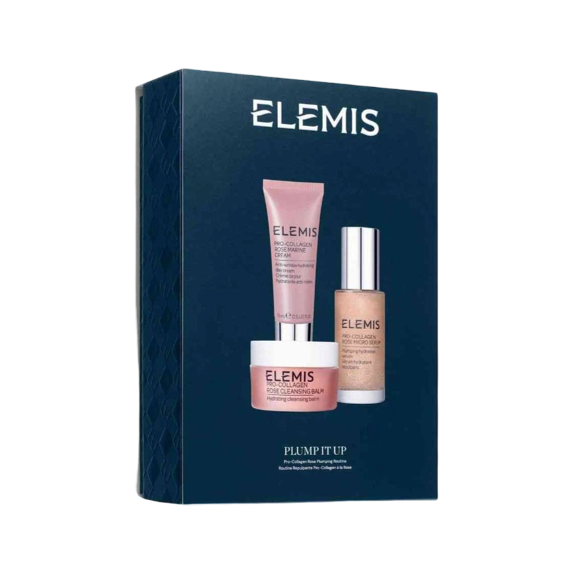 Набір косметики для обличчя Elemis Pro-Collagen Rose Plumping Routine