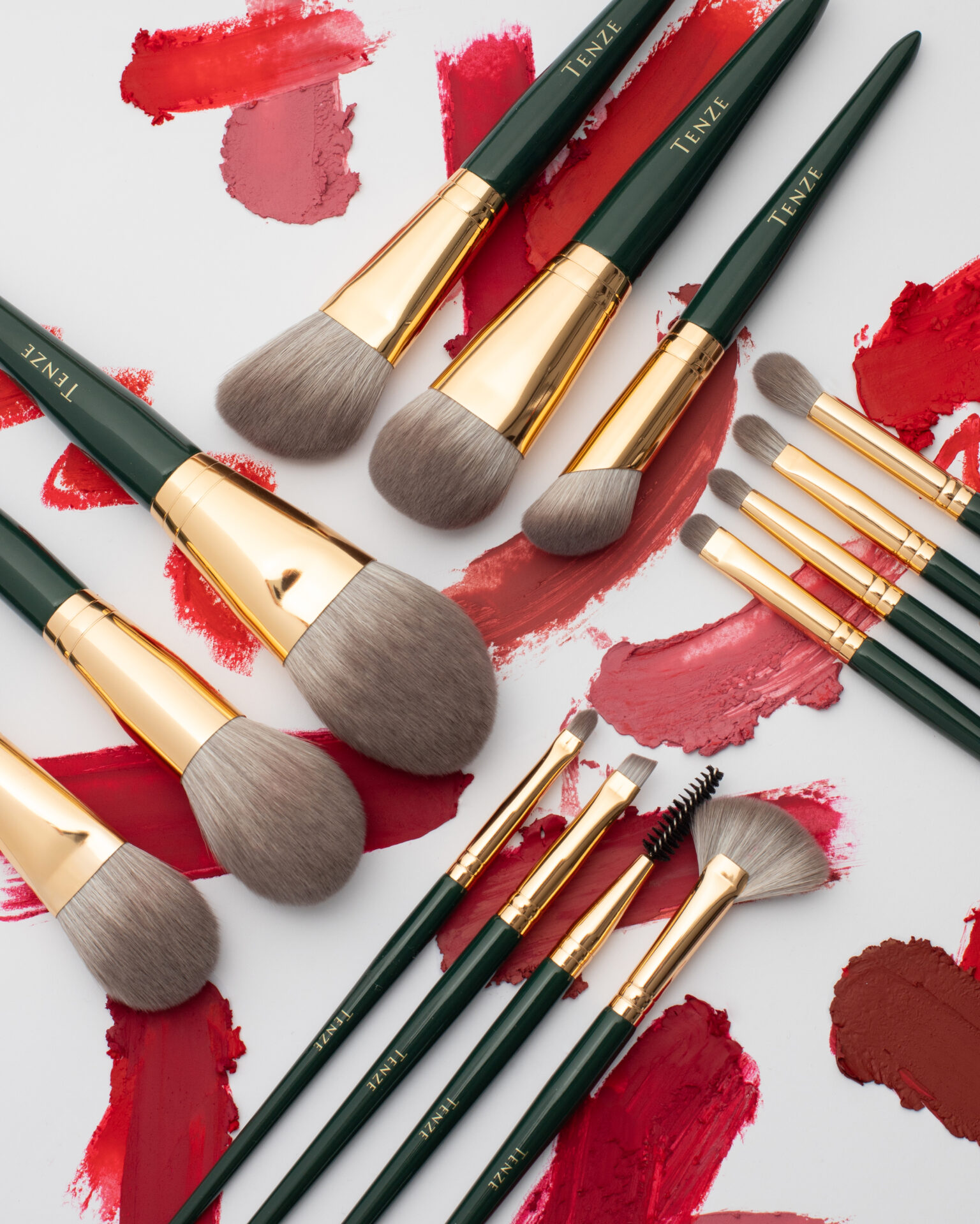 Повний набір Emerald Collection на 14 пензлів ( без чохла )