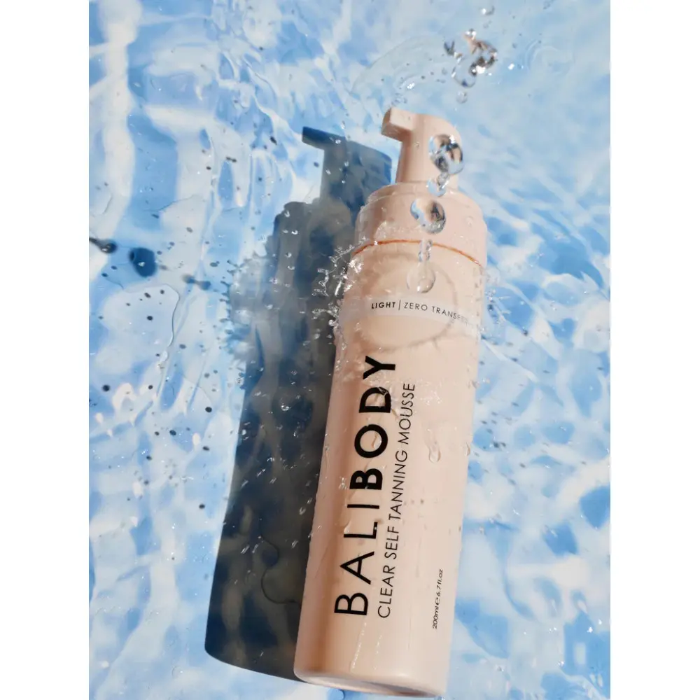 Лосьйон‑мус автозасмага для тіла Bali Body Clear Self Tanning Water, 200 мл