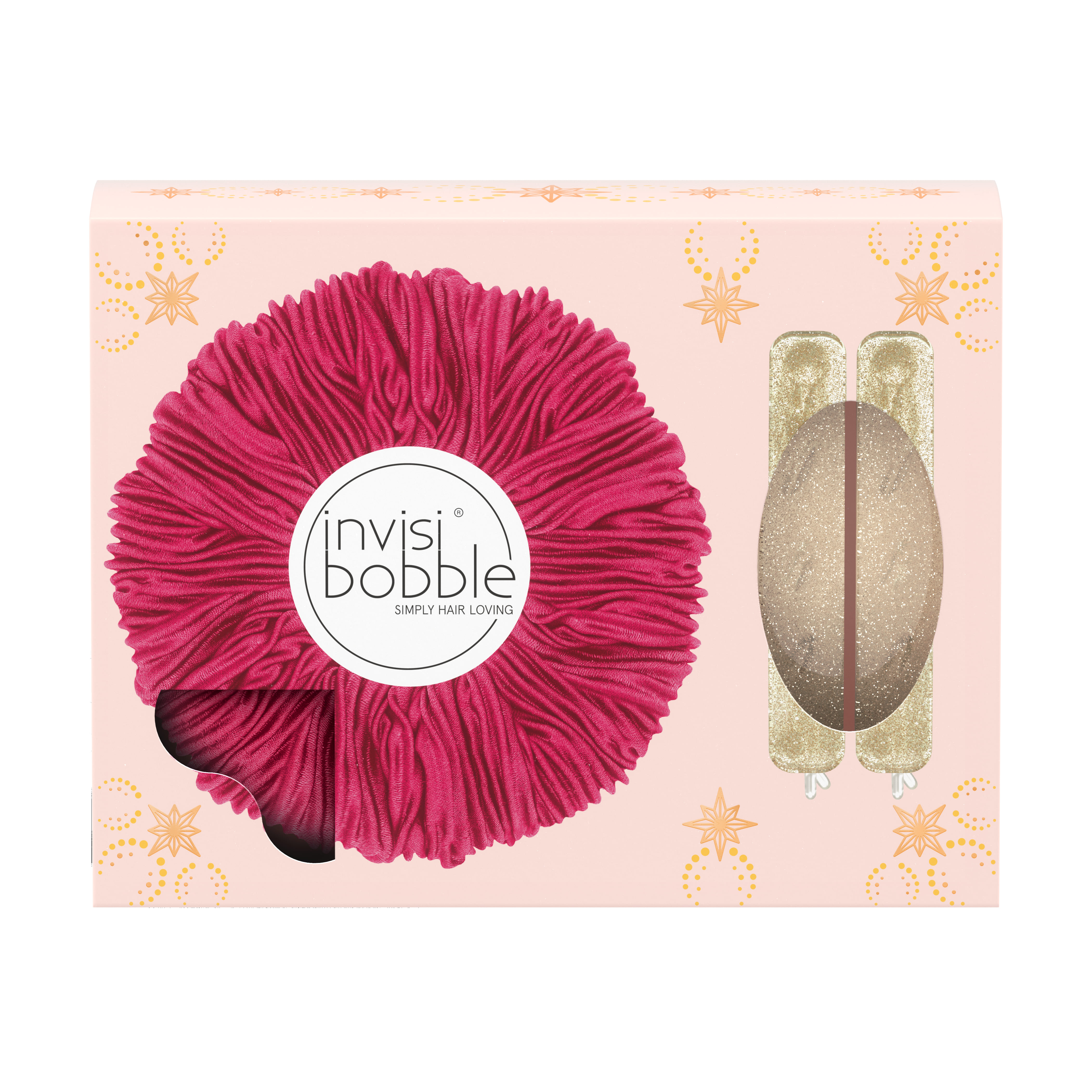 Подарунковий набір (резинка Sprunchie та 2 заколки для волосся) invisibobble Gift Set What A Blast