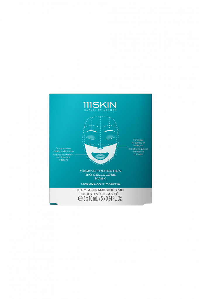 Маска для нижньої частини обличчя 111Skin Maskne Protection Biocellulose Mask  - 1 уп. (5 шт)