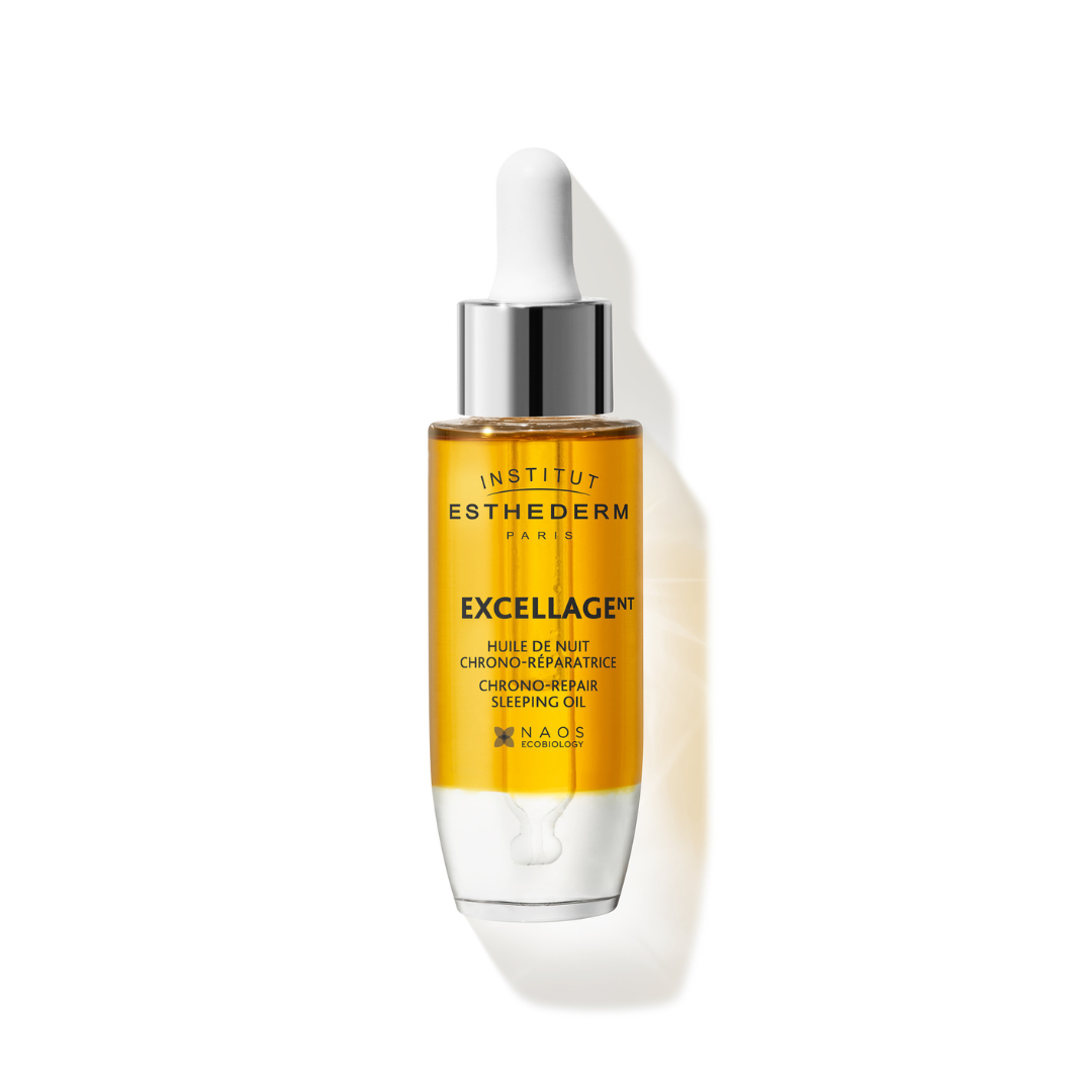 Емульсія нічна двофазна відновлювальна Institut Esthederm Excellage Chrono-Repair Sleeping Oil, 30 мл