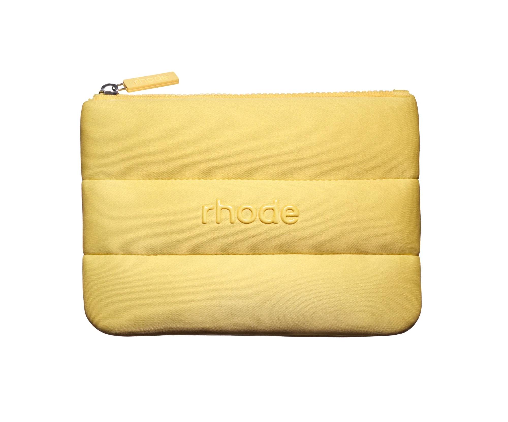 Лімітована жовта косметичка Rhode Skin Bubble Bag