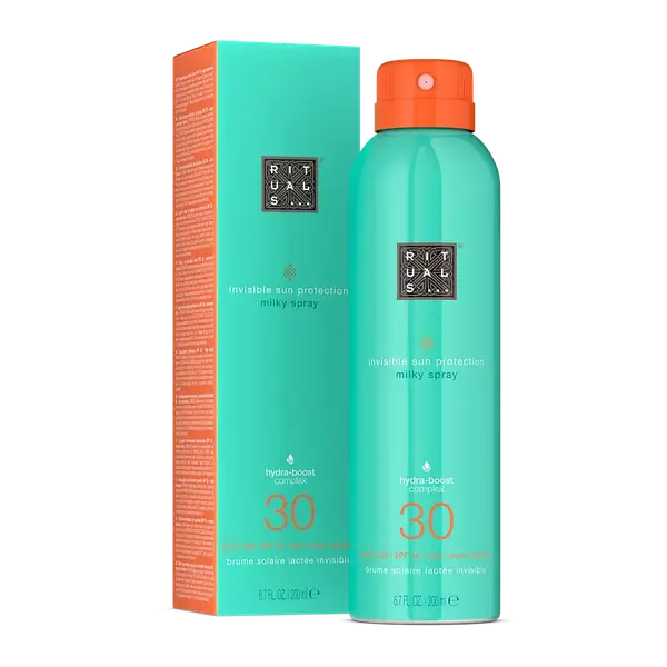 Сонцезахисний спрей для тіла Rituals The Ritual Of Karma Invisible Sun Protection Milky Spray SPF 30, 200 мл