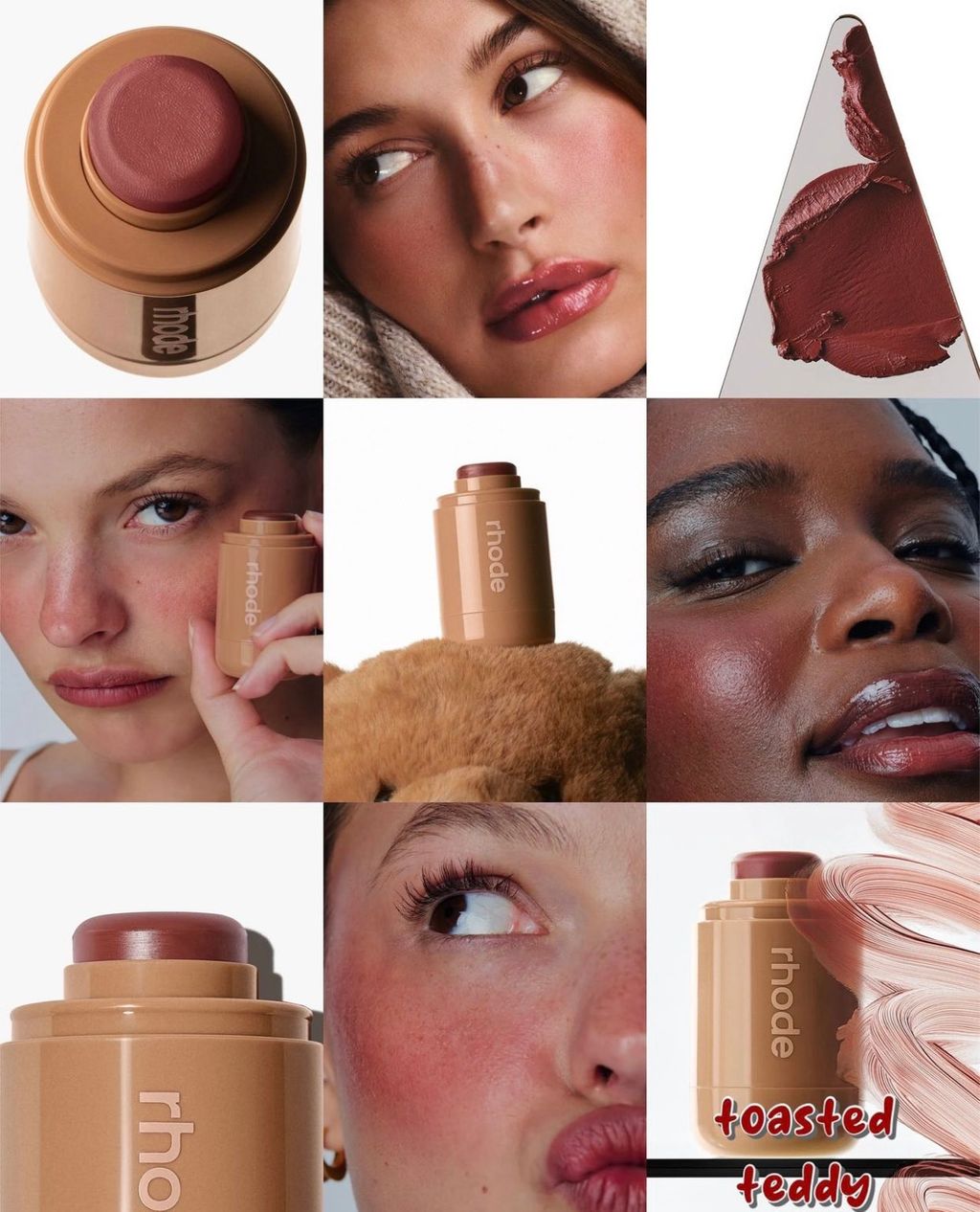 Кремові рум'яна-бальзам Pocket Blush Rhode 5,3 g toasted teddy: bronze terracotta