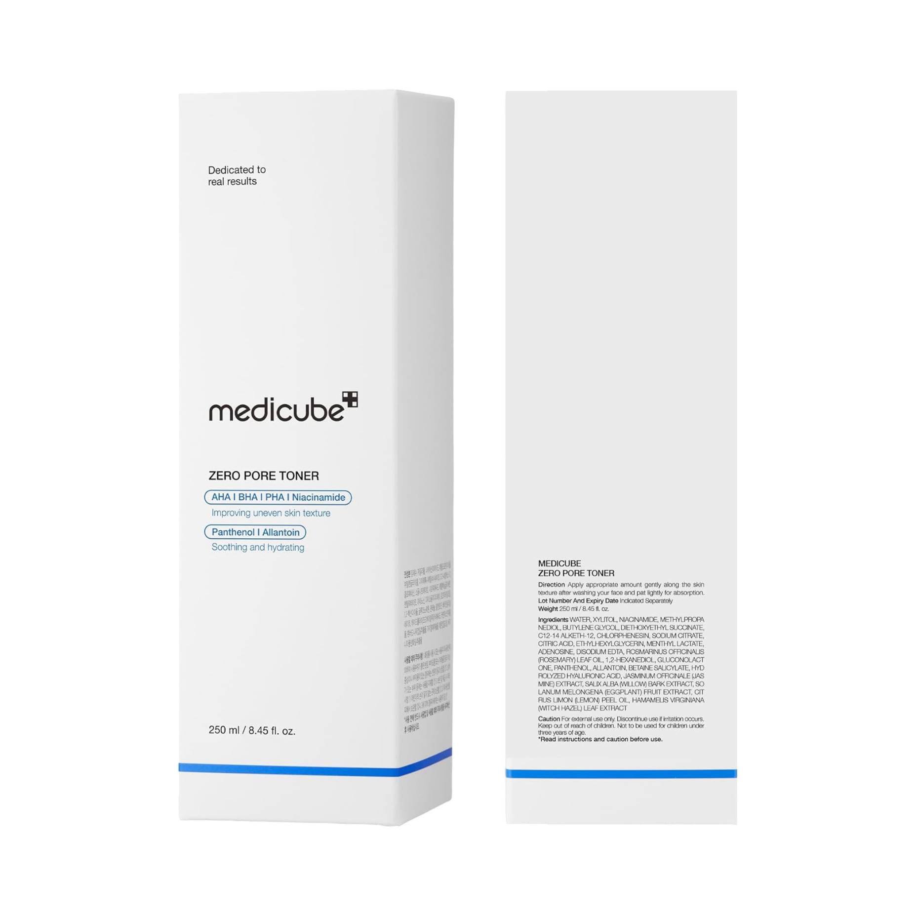 Тонер для звуження пор та зволоження Medicube Zero Pore Toner, 250 мл